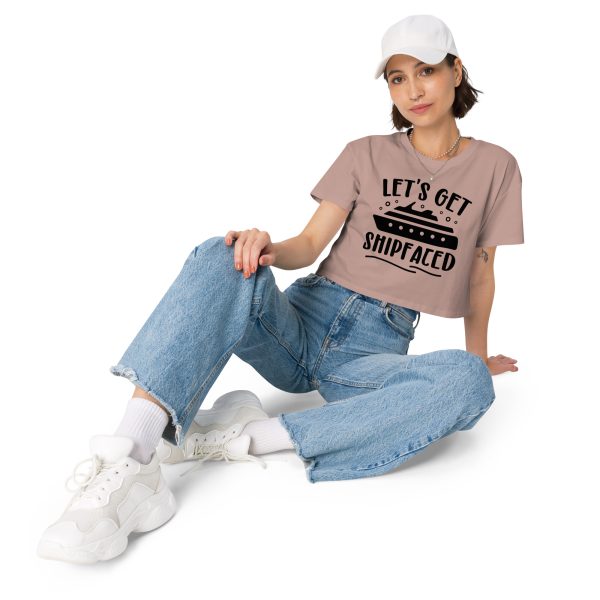 Let's Get Shipfaced | Women’s crop top