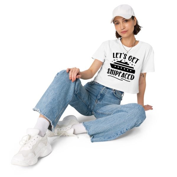 Let's Get Shipfaced | Women’s crop top