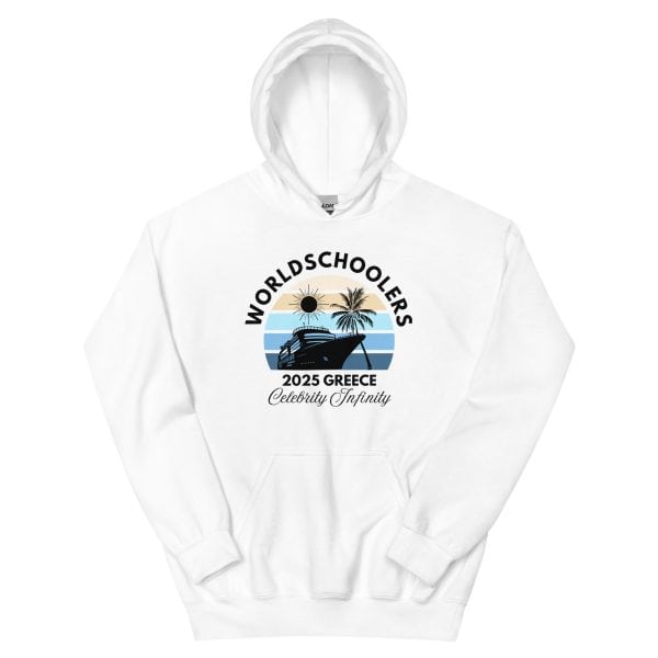 Greece 2025 | Black Font | Unisex Hoodie