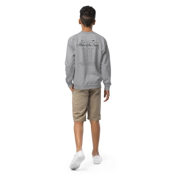 Transatlantic Allure of the Seas 2025 | Youth Crewneck Sweatshirt