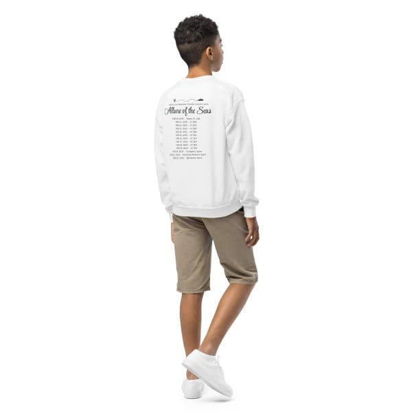 Transatlantic Allure of the Seas 2025 | Youth Crewneck Sweatshirt