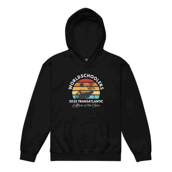 Transatlantic Allure of the Seas 2025| Front Only | Youth heavy blend hoodie