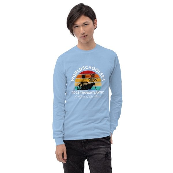 Transatlantic Allure of the Seas 2025 | White Font | Long Sleeve Shirt