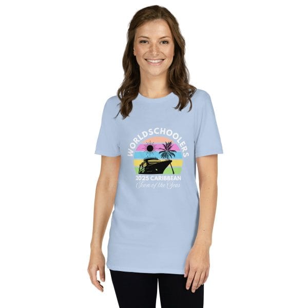 Icon of the Seas 2025 | White Font | Unisex T-Shirt