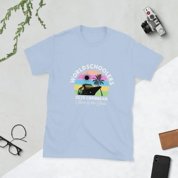 Icon of the Seas 2025 | White Font | Unisex T-Shirt