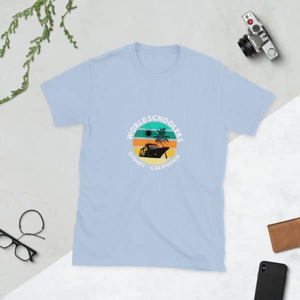 Transpacific 2025 | White Font | Short-Sleeve Unisex T-Shirt