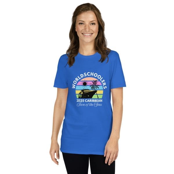 Icon of the Seas 2025 | White Font | Unisex T-Shirt