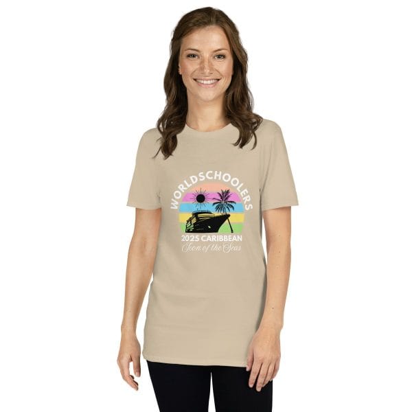 Icon of the Seas 2025 | White Font | Unisex T-Shirt