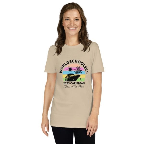 Icon of the Seas 2025 | Black Font | Unisex T-Shirt