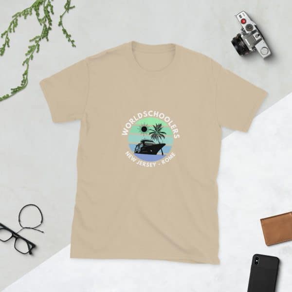 Odyssey of the Seas 2025 | White Font | Unisex T-Shirt