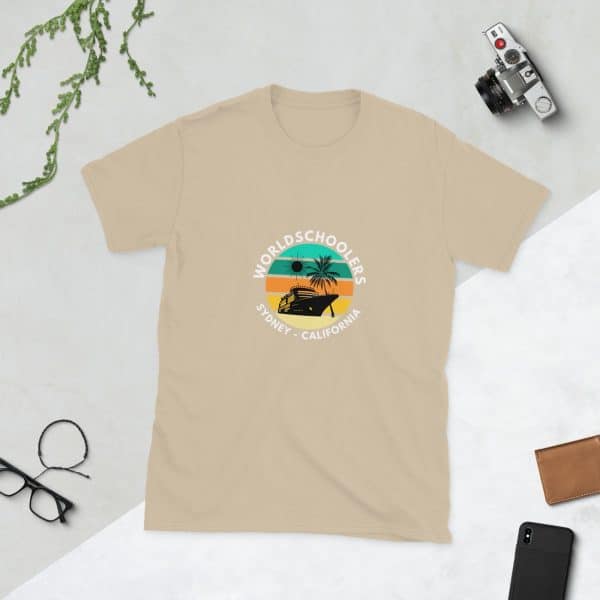 Transpacific 2025 | White Font | Short-Sleeve Unisex T-Shirt