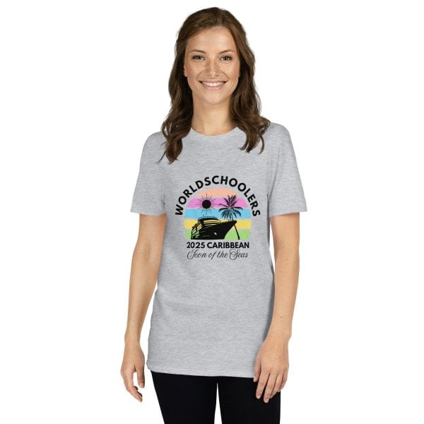 Icon of the Seas 2025 | Black Font | Unisex T-Shirt