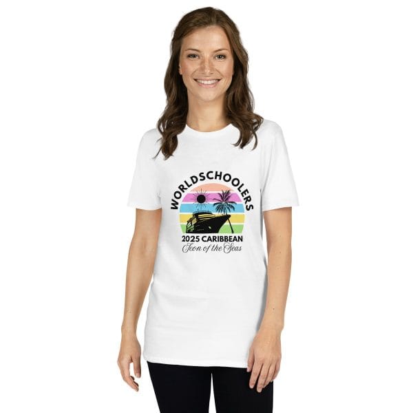 Icon of the Seas 2025 | Black Font | Unisex T-Shirt