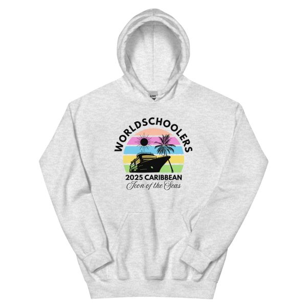 Icon of the Seas 2025 | Black Font | Unisex Hoodie