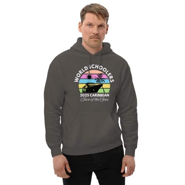 Icon of the Seas 2025 | White Font | Unisex Hoodie