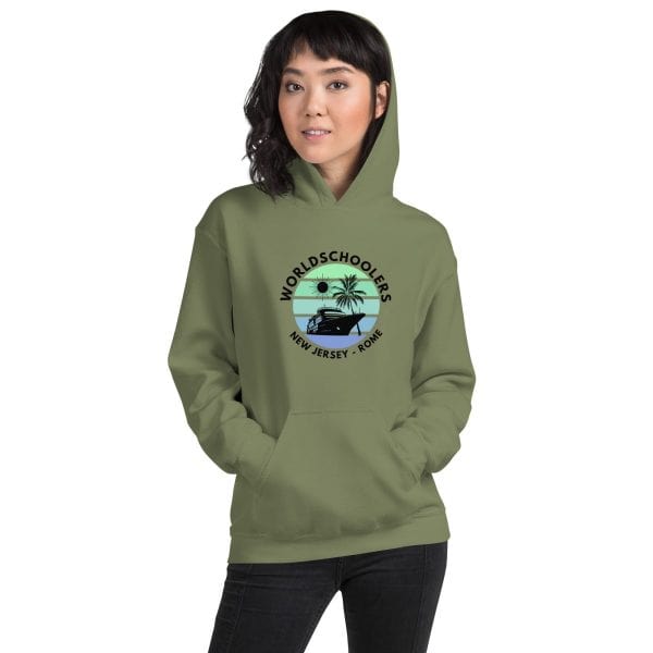 Odyssey of the Seas 2025 | Black Font | Unisex Hoodie