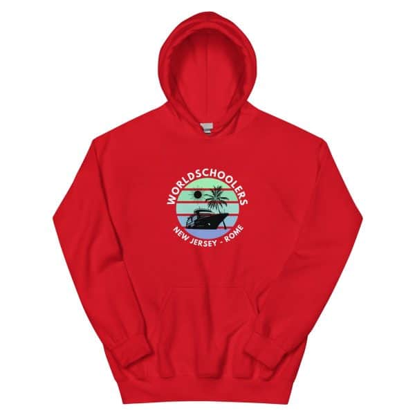 Odyssey of the Seas 2025 | White Font | Unisex Hoodie