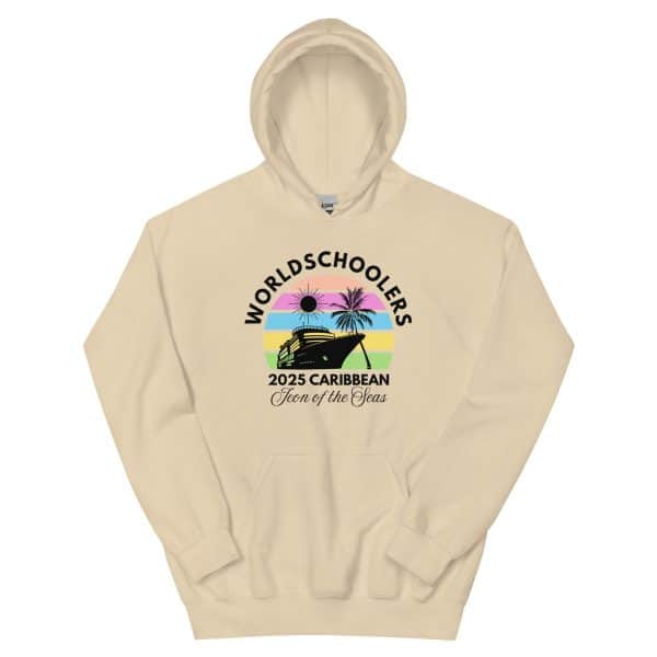 Icon of the Seas 2025 | Black Font | Unisex Hoodie