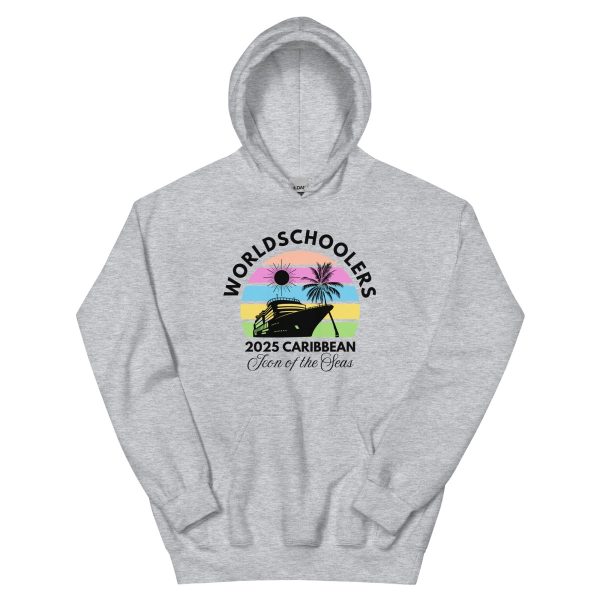 Icon of the Seas 2025 | Black Font | Unisex Hoodie