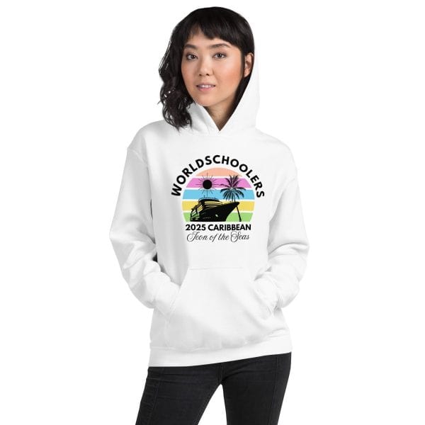 Icon of the Seas 2025 | Black Font | Unisex Hoodie