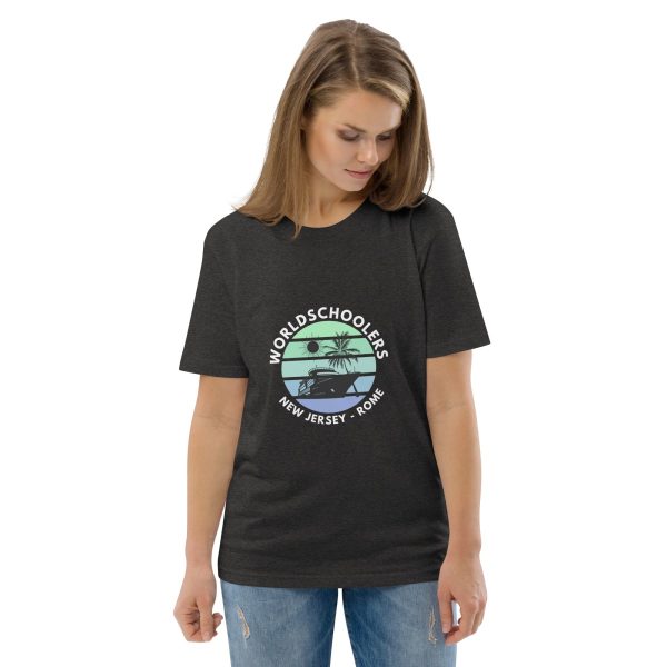 Odyssey of the Seas 2025 | White Font | Unisex organic cotton t-shirt