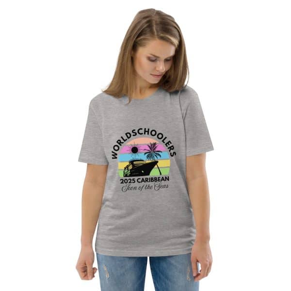 Icon of the Seas 2025 | Black Font | Unisex organic cotton t-shirt