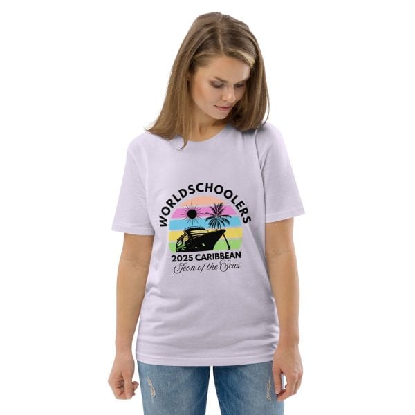 Icon of the Seas 2025 | Black Font | Unisex organic cotton t-shirt