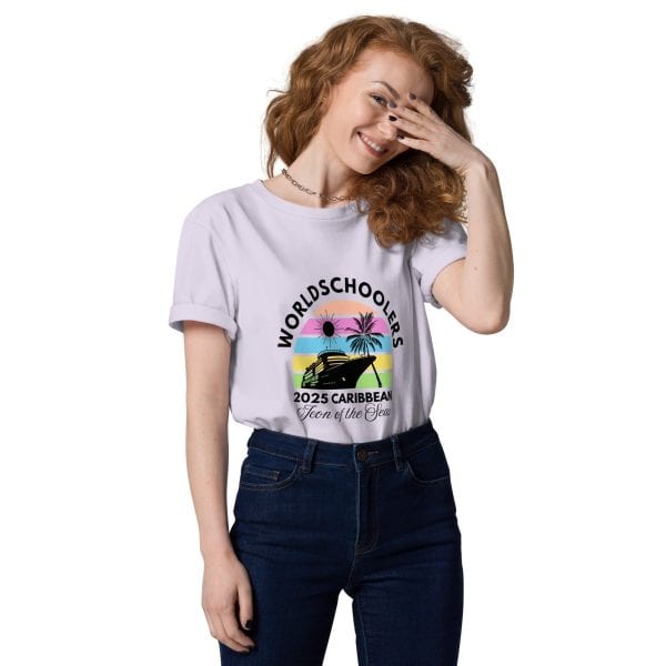 Icon of the Seas 2025 | Black Font | Unisex organic cotton t-shirt