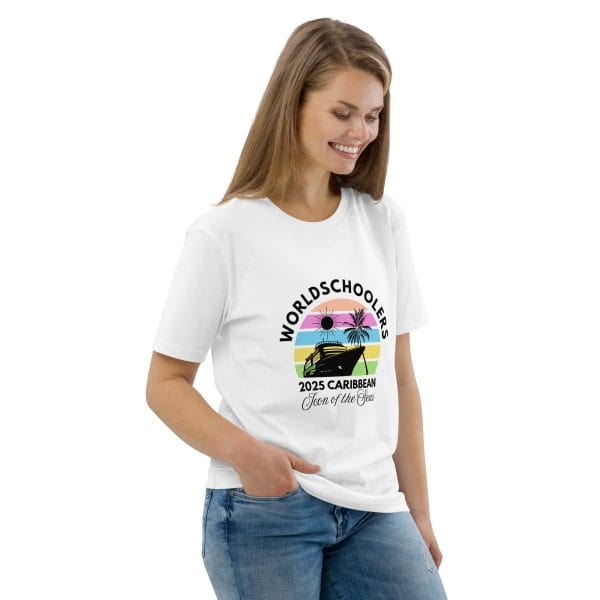 Icon of the Seas 2025 | Black Font | Unisex organic cotton t-shirt