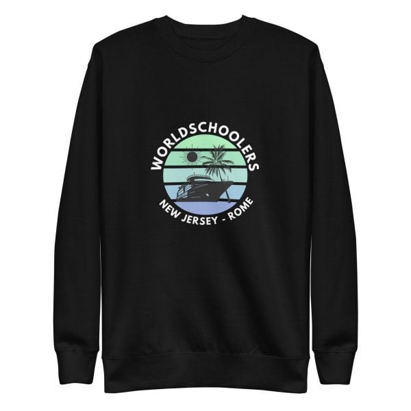 Odyssey of the Seas 2025 | White Font | Unisex Premium Sweatshirt