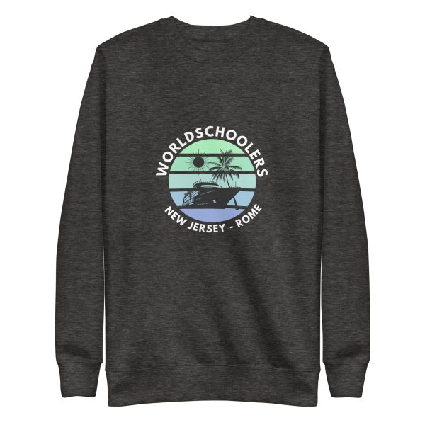 Odyssey of the Seas 2025 | White Font | Unisex Premium Sweatshirt