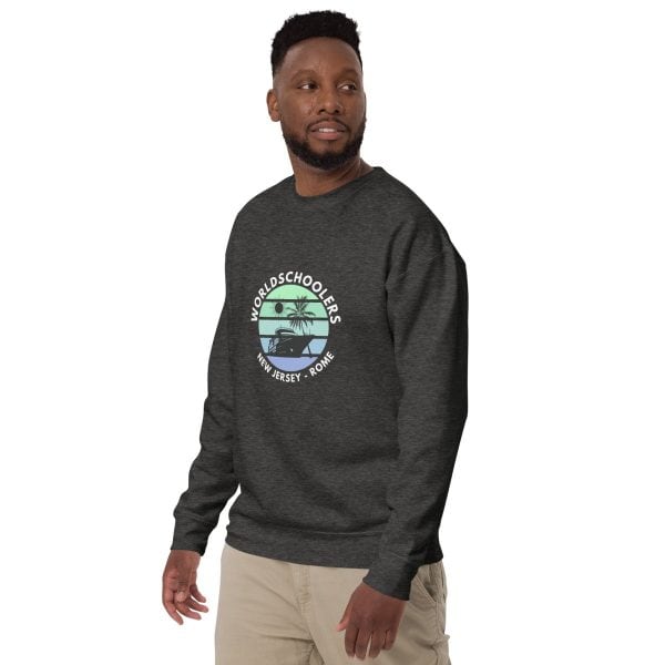 Odyssey of the Seas 2025 | White Font | Unisex Premium Sweatshirt