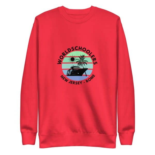 Odyssey of the Seas 2025 | Black Font | Unisex Premium Sweatshirt