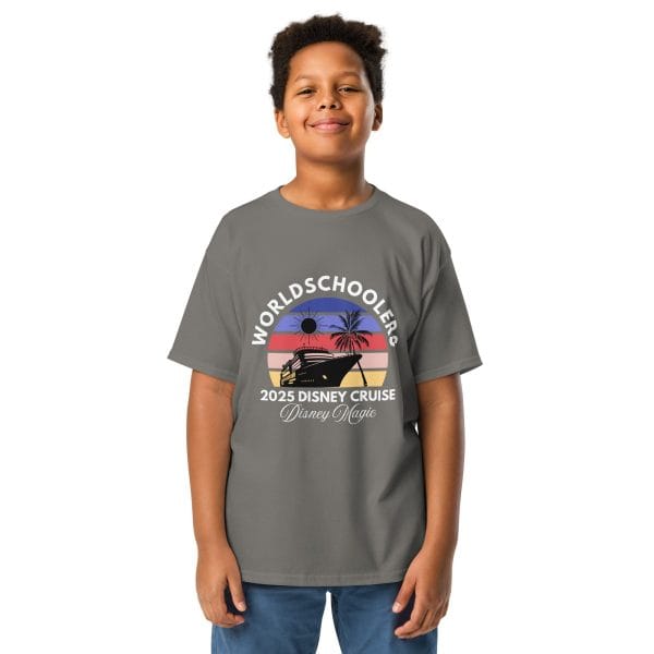 Disney Magic 2025 | White Font | Youth classic tee