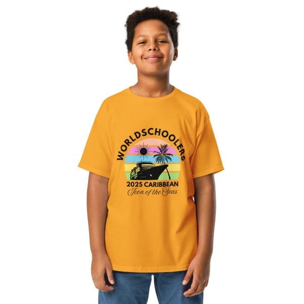 Icon of the Seas 2025 | Black Font | Youth classic tee