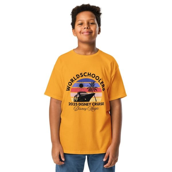 Disney Magic 2025 | Black Font | Youth classic tee