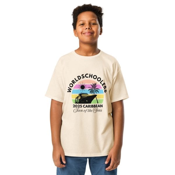 Icon of the Seas 2025 | Black Font | Youth classic tee