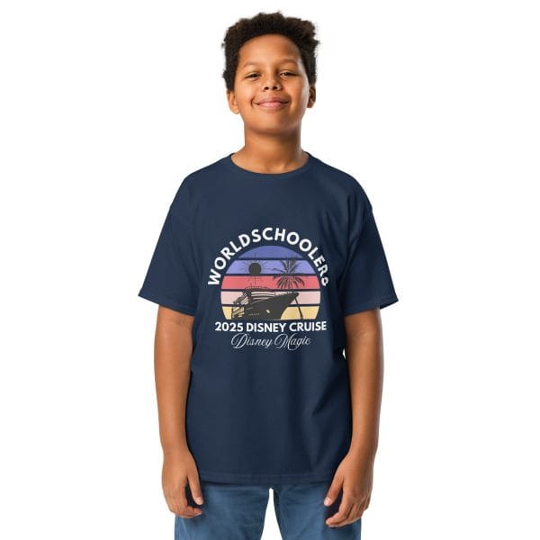 Disney Magic 2025 | White Font | Youth classic tee