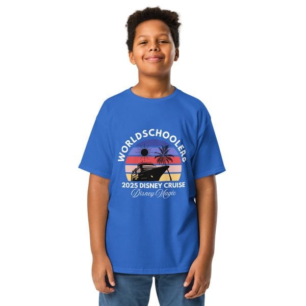 Disney Magic 2025 | White Font | Youth classic tee