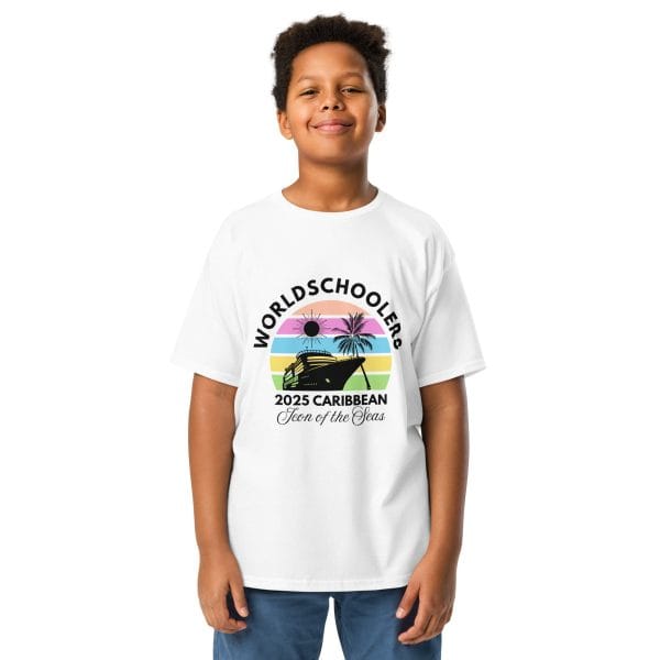 Icon of the Seas 2025 | Black Font | Youth classic tee