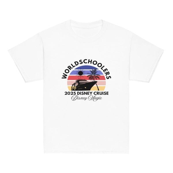 Disney Magic 2025 | Black Font | Youth classic tee