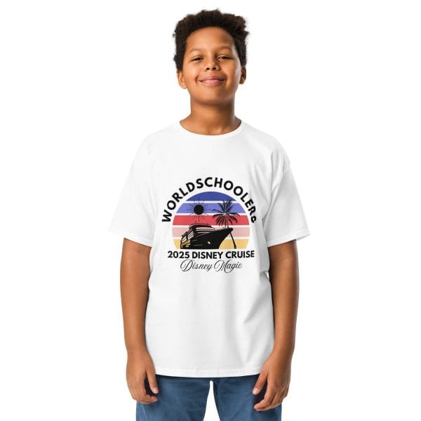 Disney Magic 2025 | Black Font | Youth classic tee