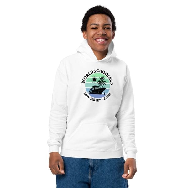 Odyssey of the Seas 2025 | Black Font | Youth heavy blend hoodie