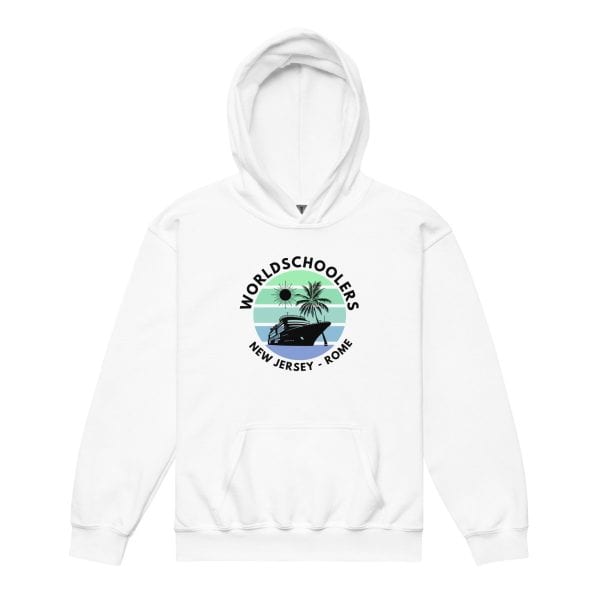 Odyssey of the Seas 2025 | Black Font | Youth heavy blend hoodie