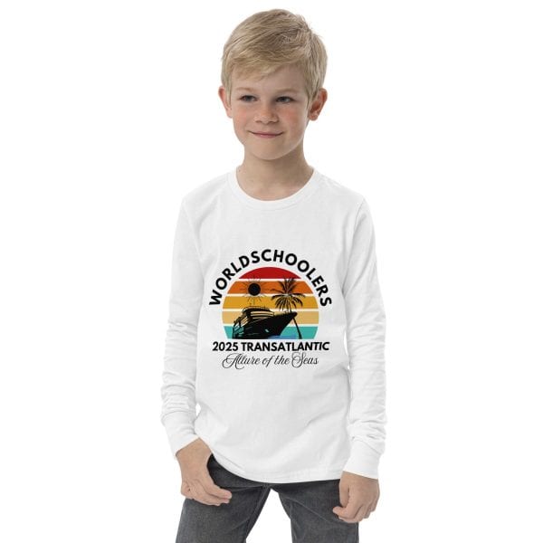 Transatlantic Allure of the Seas 2025 | Youth long sleeve tee