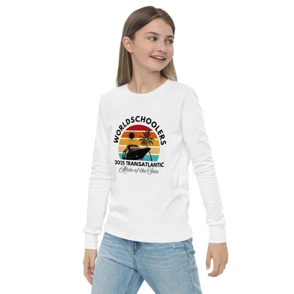 Transatlantic Allure of the Seas 2025 | Youth long sleeve tee