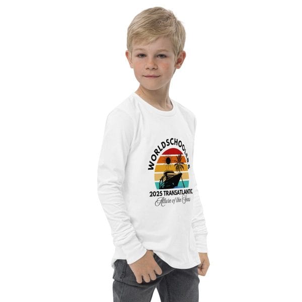 Transatlantic Allure of the Seas 2025 | Youth long sleeve tee