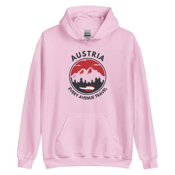 Austria 2025 | Mountain logo - Black Font | Unisex Hoodie