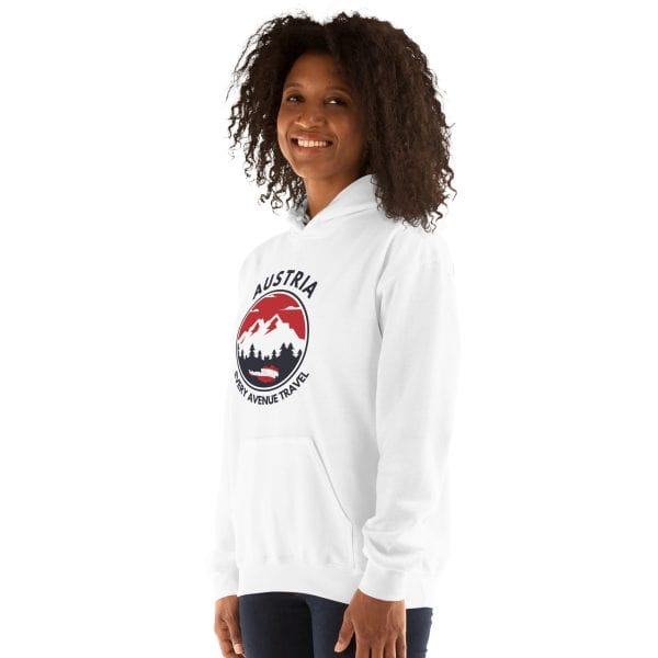 Austria 2025 | Mountain logo - Black Font | Unisex Hoodie