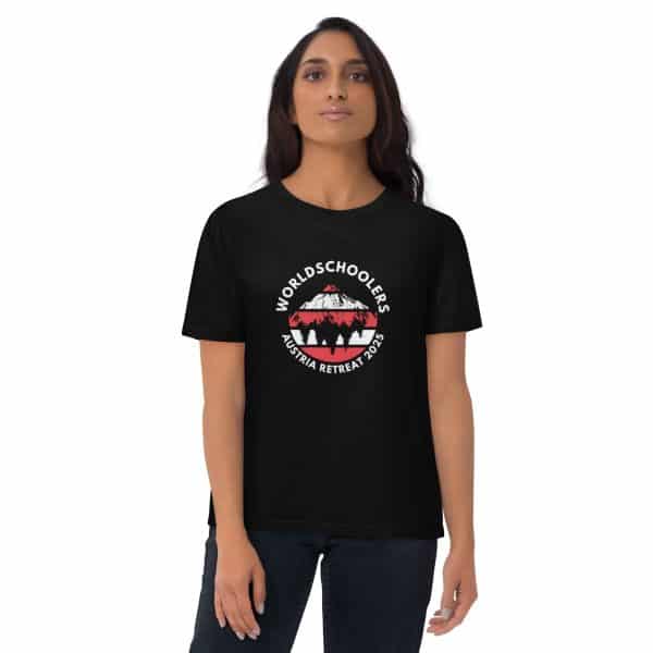 Austria 2025 |  Official Red logo - White Font | Unisex organic cotton t-shirt